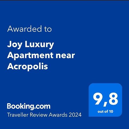 Joy Luxury Apartment Near Acropolis Athen Eksteriør bilde